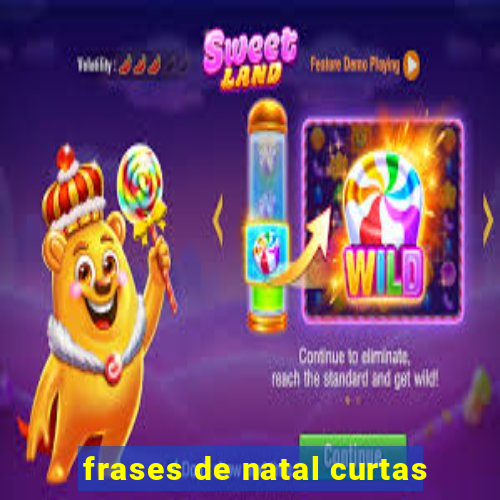 frases de natal curtas